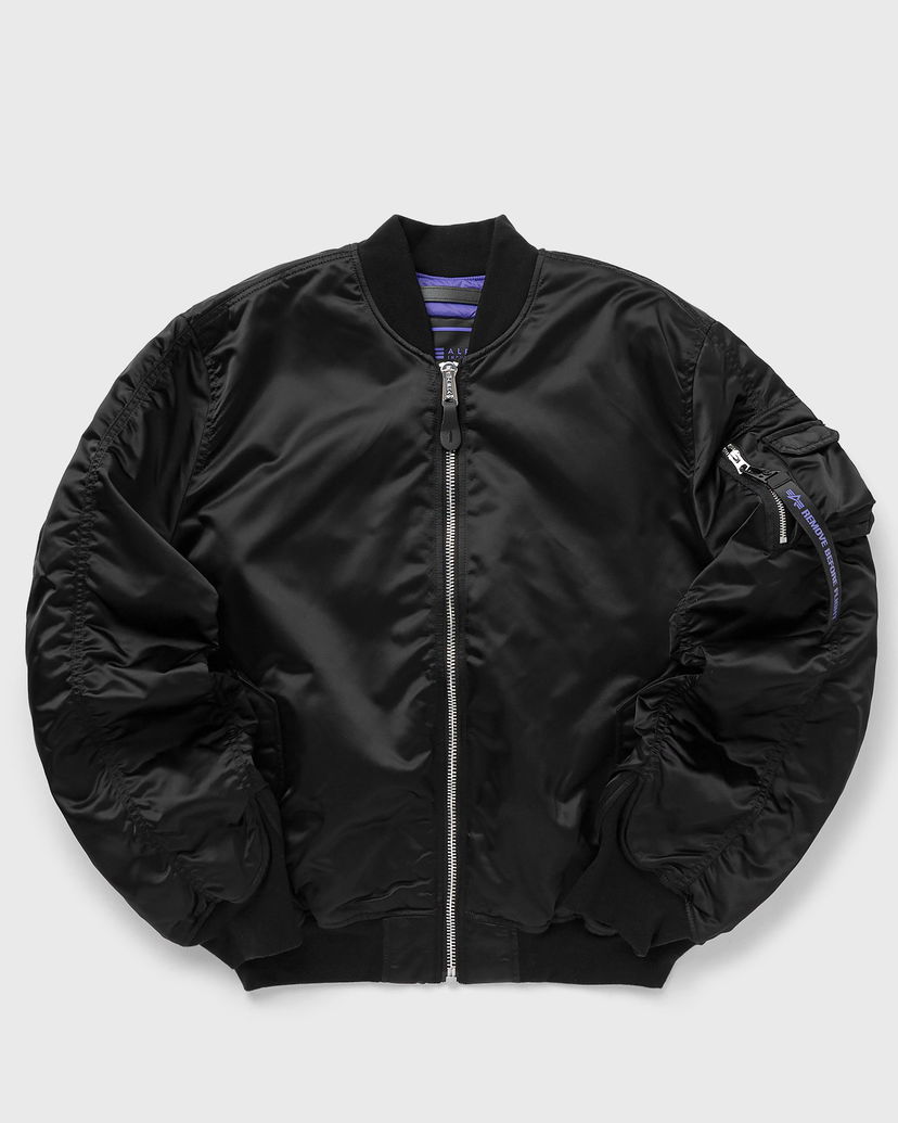 Bomberjacka Alpha Industries MA-1 UV Flight Jacket Svart | 766027-03