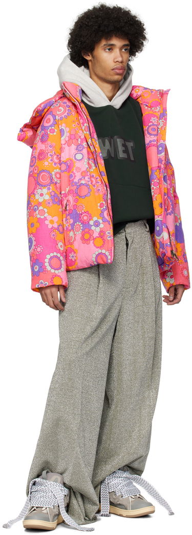 Sweatshirt ERL ERL 'Wet' Print Hoodie Grön | ERL08T033, 3