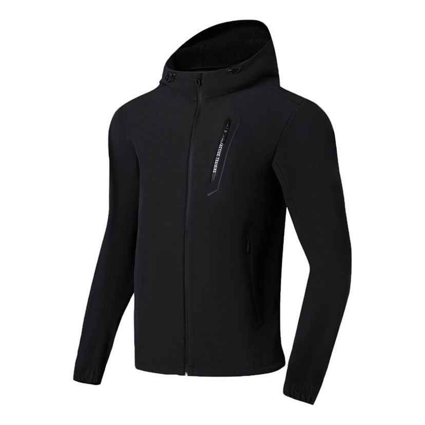Vindjacka Li-Ning Training Hooded Jacket Svart | AFDSC91-2