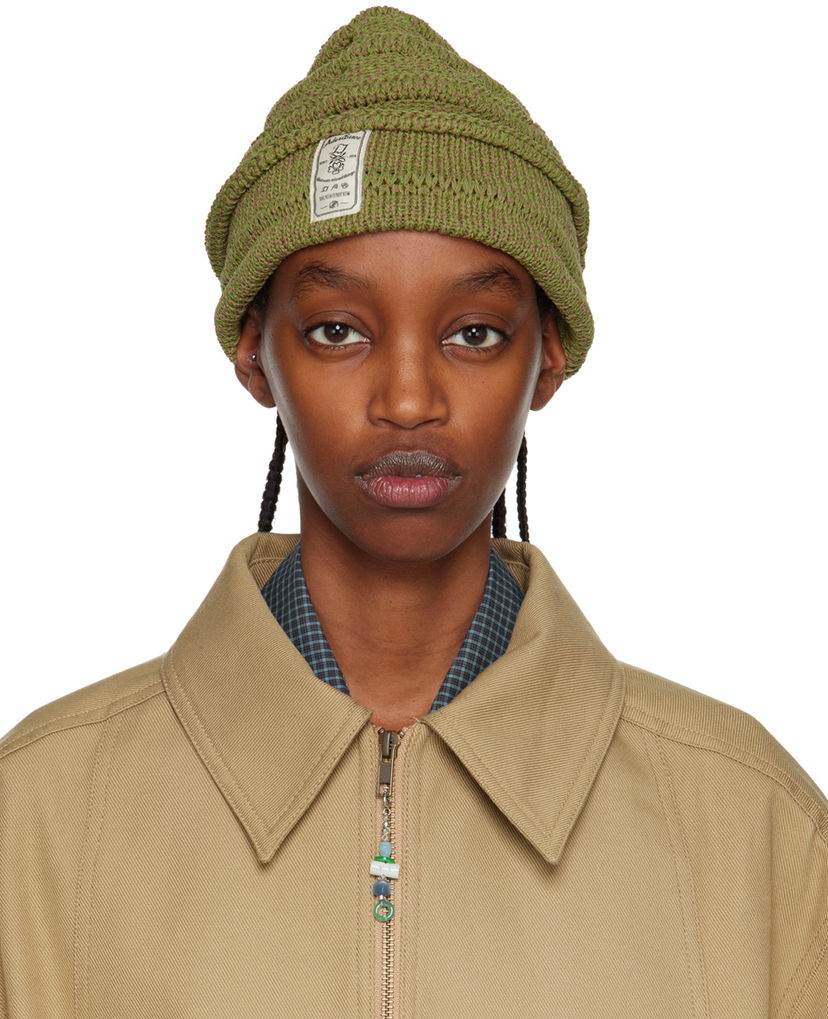 Mössa ADER ERROR Montblanc Knit Beanie Grön | BMADSSHW0503KK