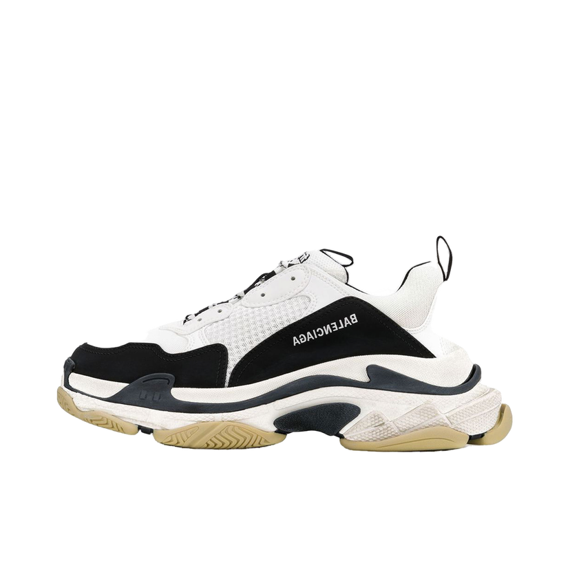 Sneakers och skor Balenciaga Triple S "Black White" Svart | 536737W09OM9072