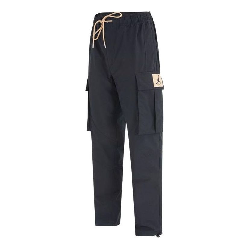 Cargo byxor Jordan Jordan Flight Heritage Cargo Drawstring Pants Svart | DC7451-010