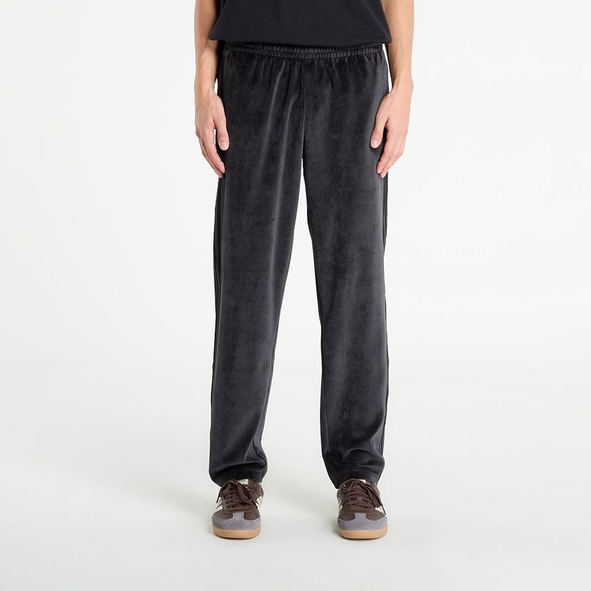 Träningsbyxor adidas Originals SST Adicolor Velour Track Pants Svart | JW8377