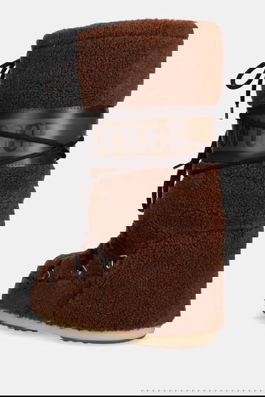 Sneakers och skor Moon Boot MB ICON FLEECE Teddy Boots Brun | 80D1403080.M004, 2