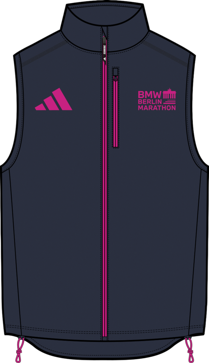 Väst adidas Originals adidas BMW Berlin Marathon 2025 Running Vest Mörkblå | jz6443