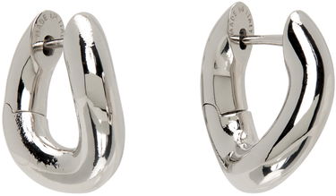Örhängen Balenciaga Loop XXS Earrings Grå | 656263 TZ99S, 1