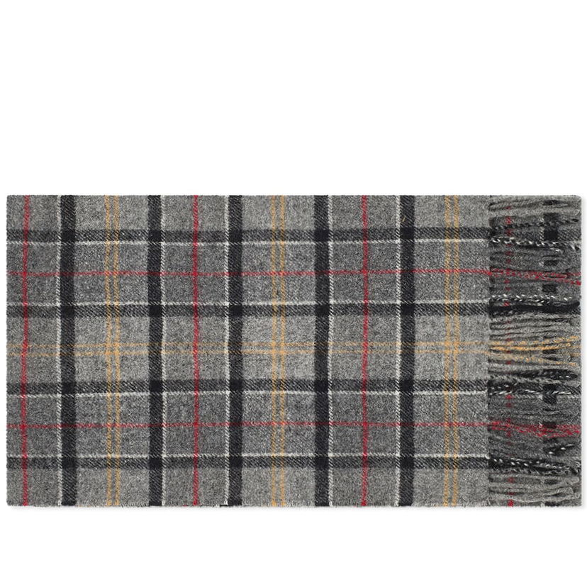 Halsduk Barbour Tartan Lambswool Scarf Modern Grå | USC0001TN71