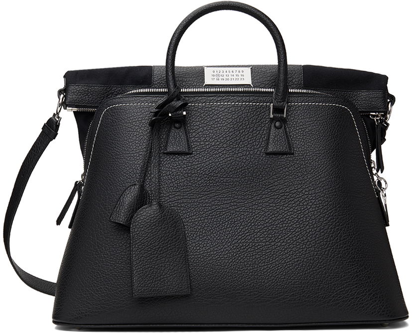 Tygpåse Maison Margiela 5AC Classique XL Tote Bag Svart | SB1WG0001 P4455