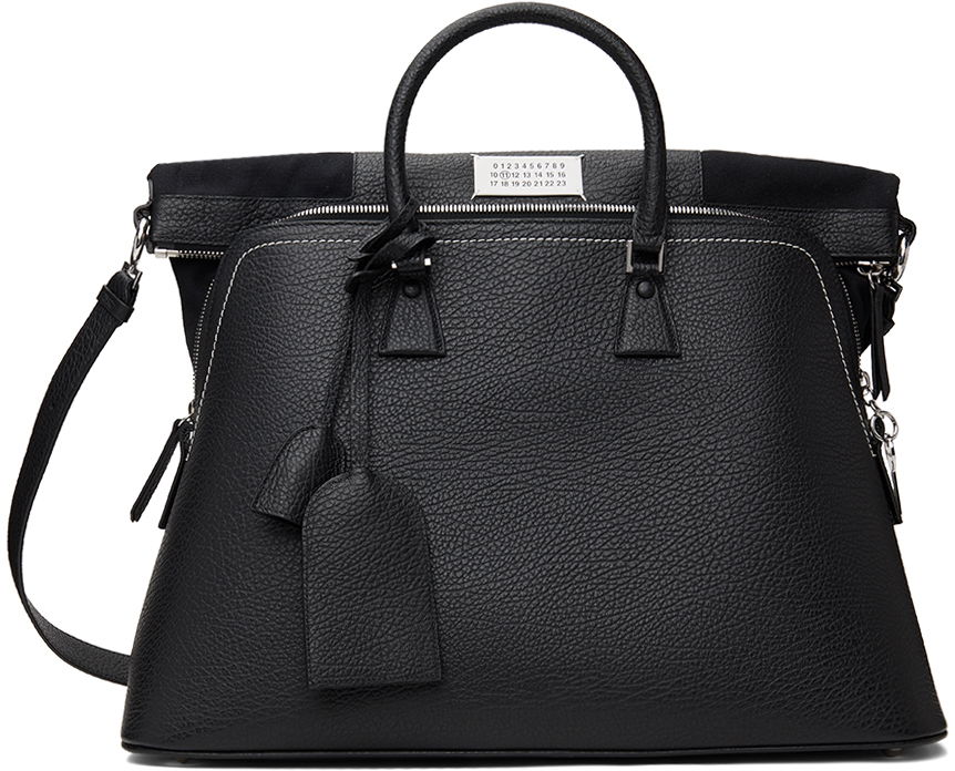 Tygpåse Maison Margiela 5AC Classique XL Tote Bag Svart | SB1WG0001 P4455, 0