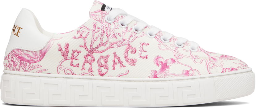 Kläder Versace Versace Underwater Barocco Greca Vit | 1013568_1A15483