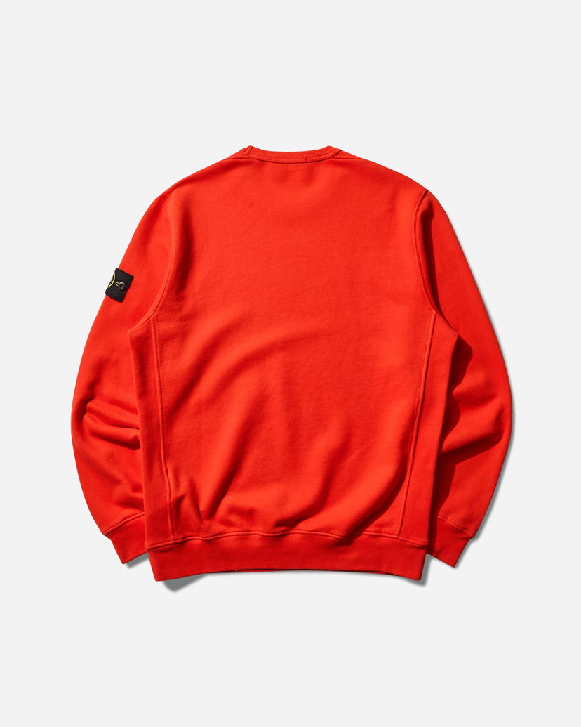 Sweatshirt Stone Island Garment Dyed Crewneck Sweatshirt Röd | K2S15-6100028-S0A20 V0018
