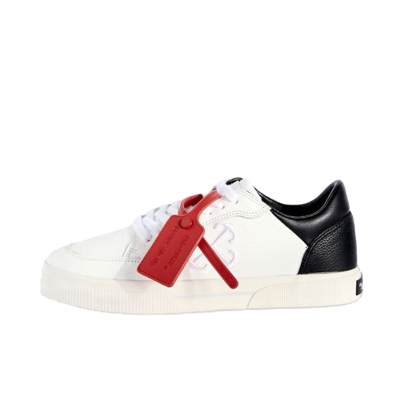 Sneakers och skor Off-White Vulc Low White Black Vit | OMIA293S24LEA0010110