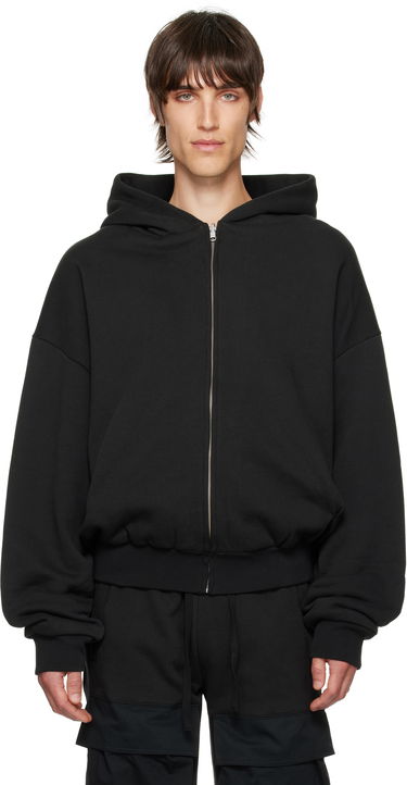 Sweatshirt Entire Studios Thermal Hoodie Svart | ES2488SO, 0