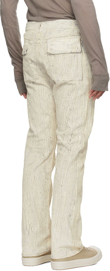 Jeans Rick Owens Rick Owens Hollywood Headon Utility Jeans Vit | RR01E5308 SMMC, 2