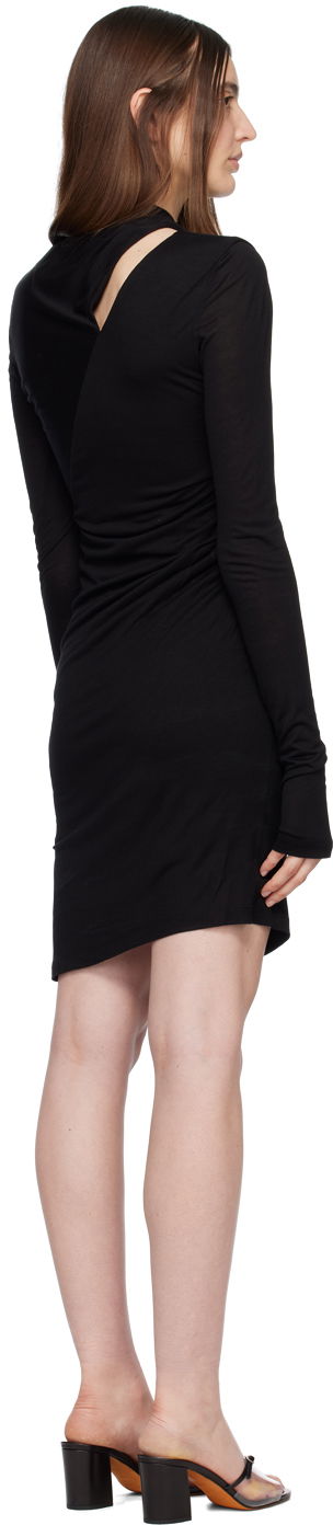 Klä Helmut Lang Scala Midi Dress Svart | M10HW602, 2