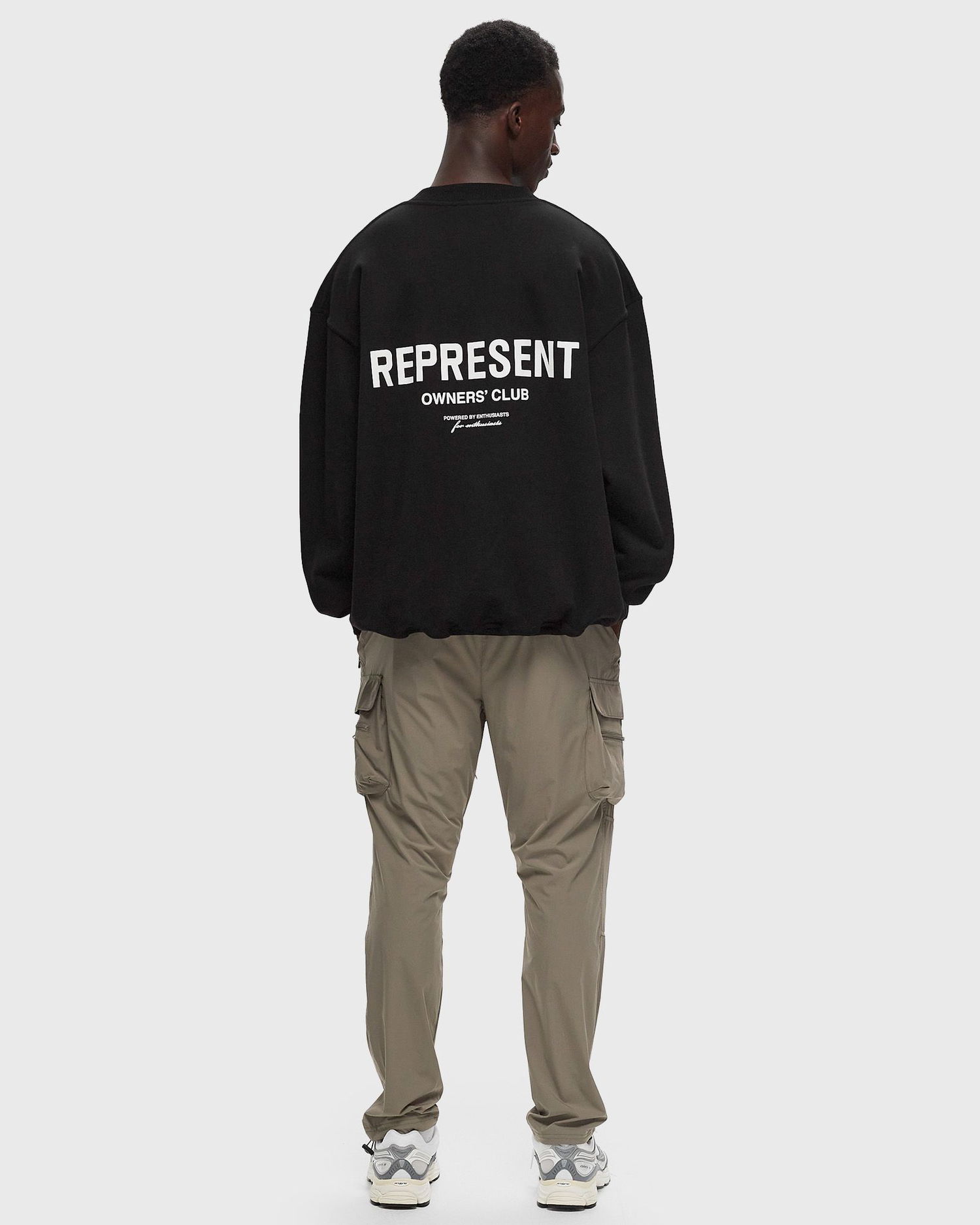 Sweater Represent Clo REPRESENT OWNERS CLUB SWEATER Svart | OCM41115-001, 1
