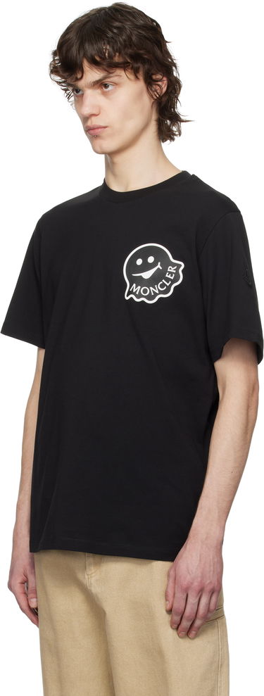 T-shirt Moncler Moncler Creativo Graphic T-Shirt Svart | K10918C0001889AJS, 3