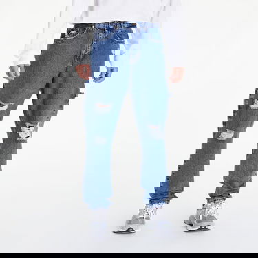 Jeans Karl Kani Retro Tapered Workwear Heavy Distressed Denim Jeans Blå | KM223-007-2, 0