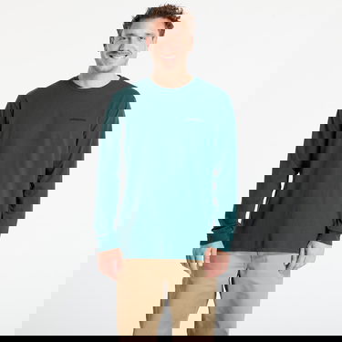 T-shirt Patagonia Long Sleeve P-6 Logo Responsibili-Tee Grön | 38518 CASG, 0