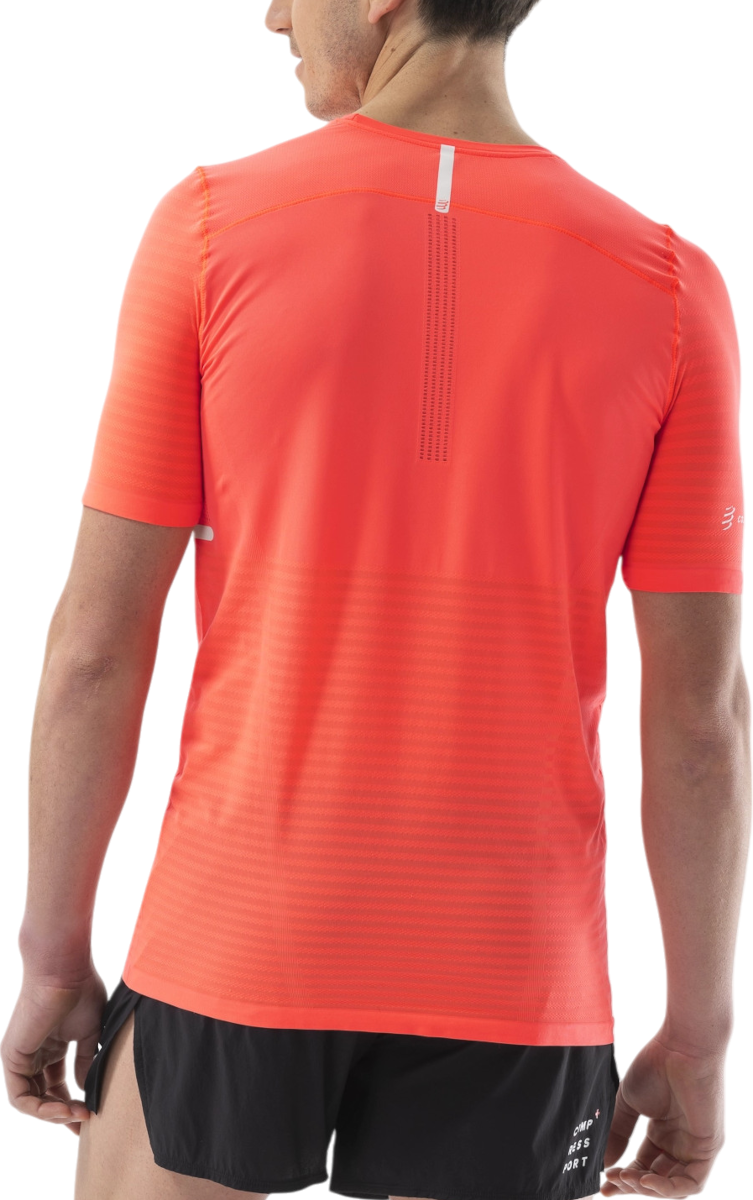 T-shirt Compressport Pro Racing Short Sleeve T-Shirt Orange | atsm3613090, 1