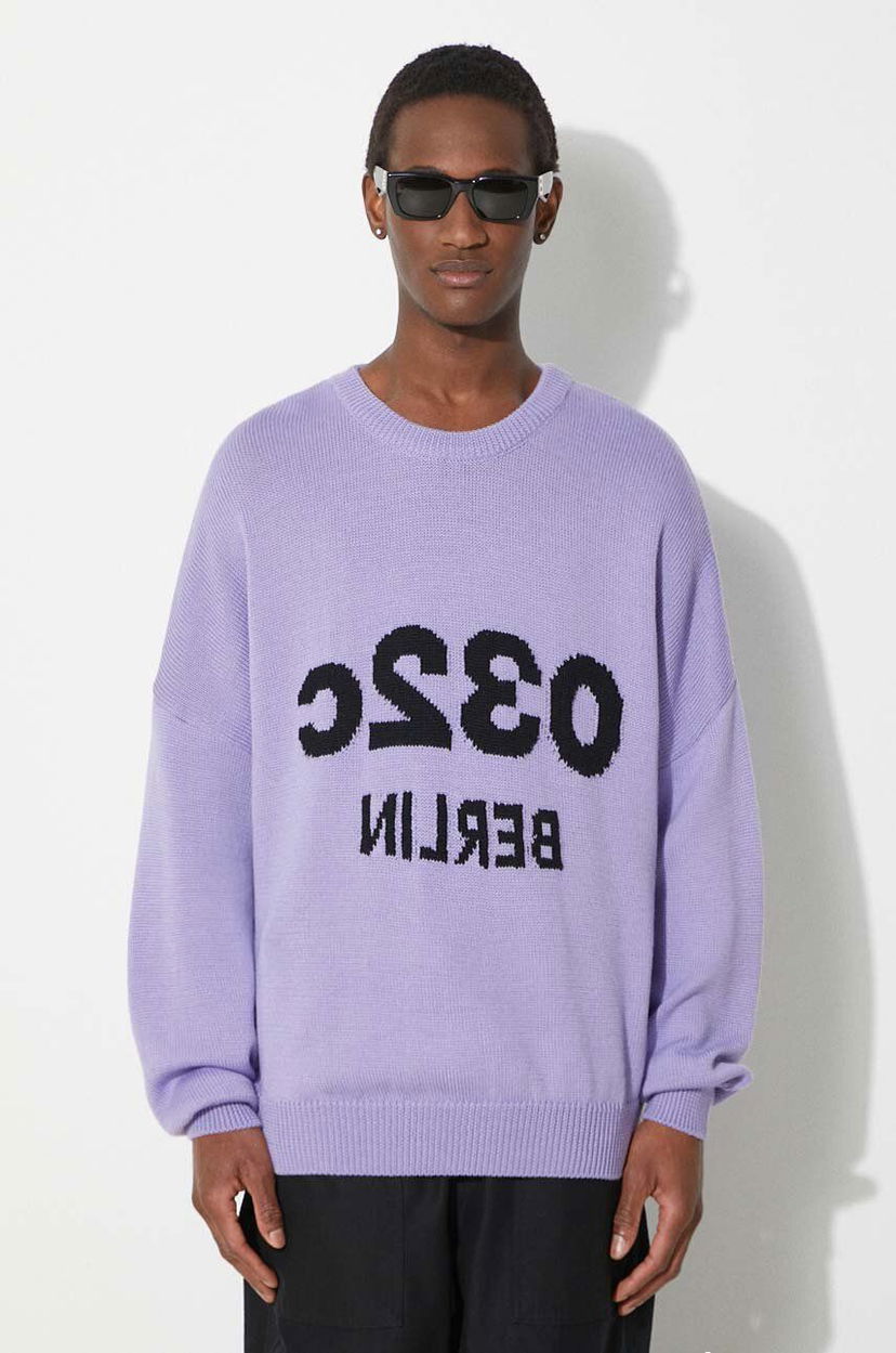 Sweater 032C Sweater Crewneck Purpur | SS24.K.1011