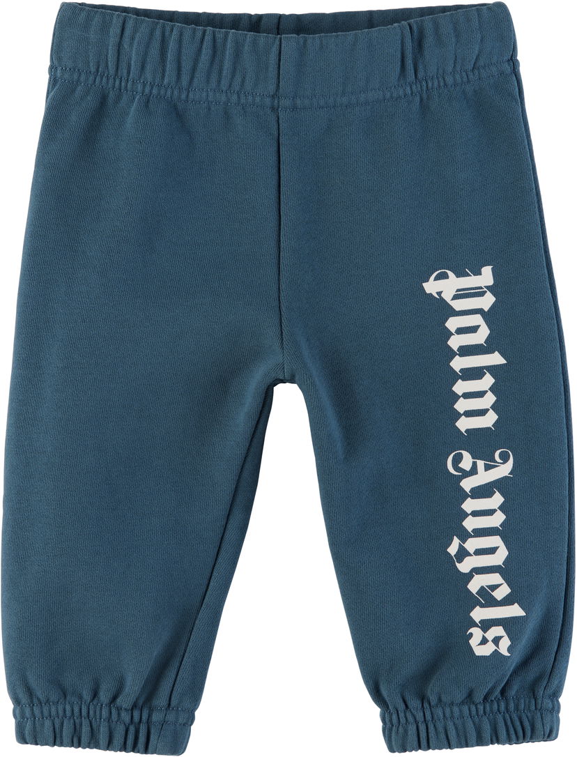 Träningsbyxor Palm Angels Palm Angels Overlogo Sweatpants Blå | PBXD001S25FLE0014503