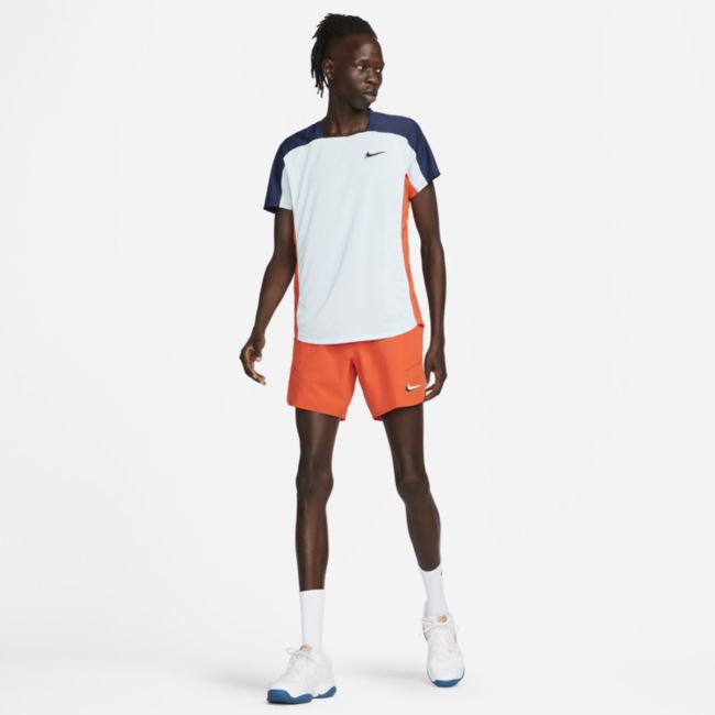 T-shirt Nike Dri-FIT ADV Slam Tennis Top Blå | DN1820-474, 0