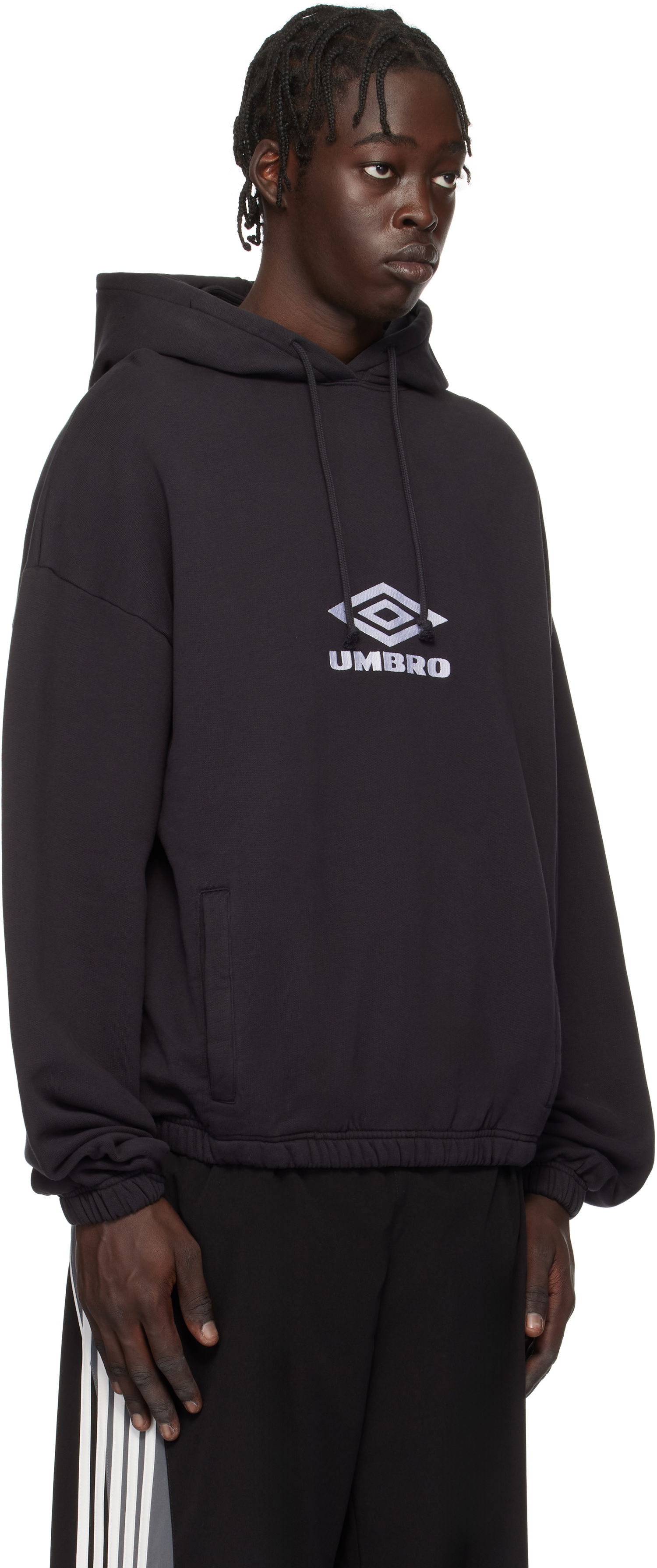 Sweatshirt Umbro Masked Logo Hoodie Svart | UBMW0216FA147, 1