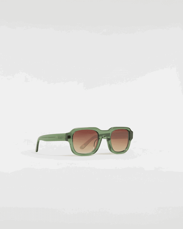 Solglasögon Vans 66 Square Sunglasses Grön | VN000GMXZBF, 0