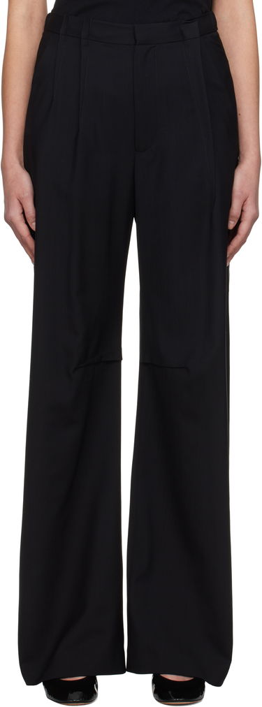 Byxor Maison Margiela MM6 Maison Margiela Tailoring Wool Trousers Svart | S52KA0517 M35080, 0