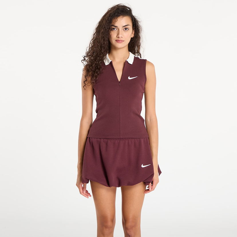 Linne Nike Fitted Tank Top Bourgogne | IO8899-652