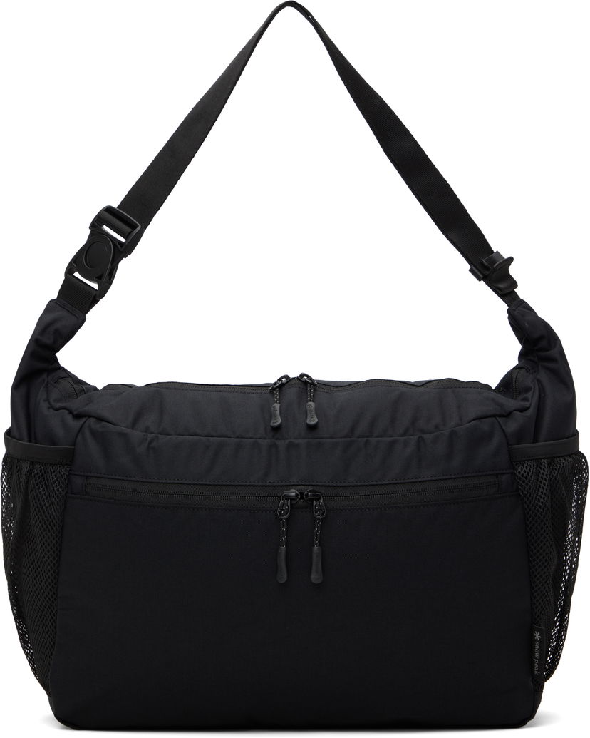 Axelväska Snow Peak Snow Peak Everyday Use Middle Shoulder Bag Svart | AC-25SU403