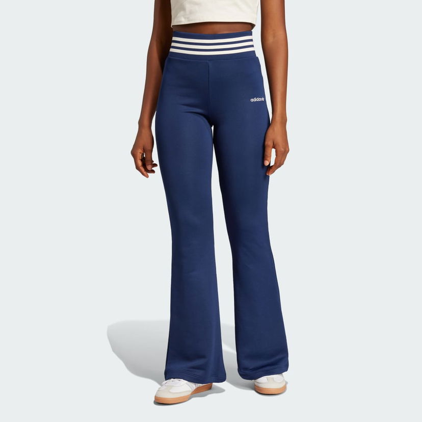 Träningsbyxor adidas Performance Flared Pants Blå | JC7688