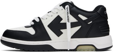 Sneakers och skor Off-White Out Of Office Calf Leather "Black White" Svart | OMIA189C99-LEA006-1001, 2