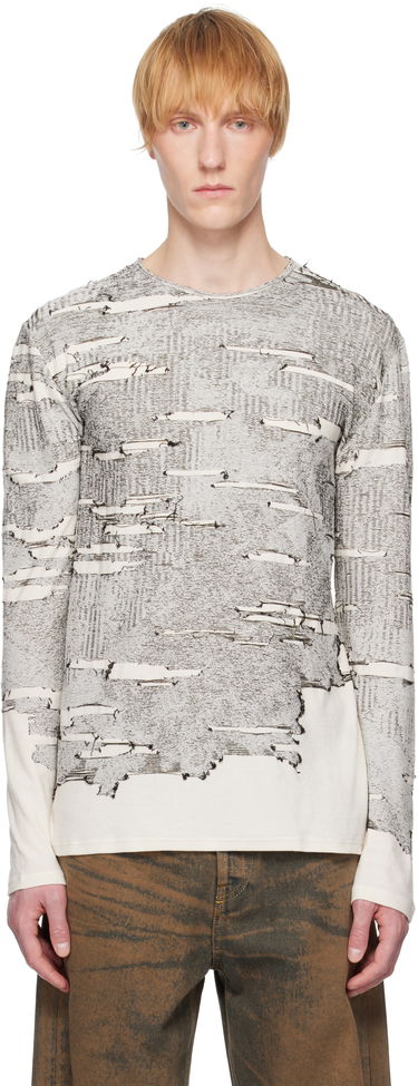T-shirt Diesel Diesel K-Cadmo Long Sleeve T-Shirt Vit | A18119-0AFBV-129, 0