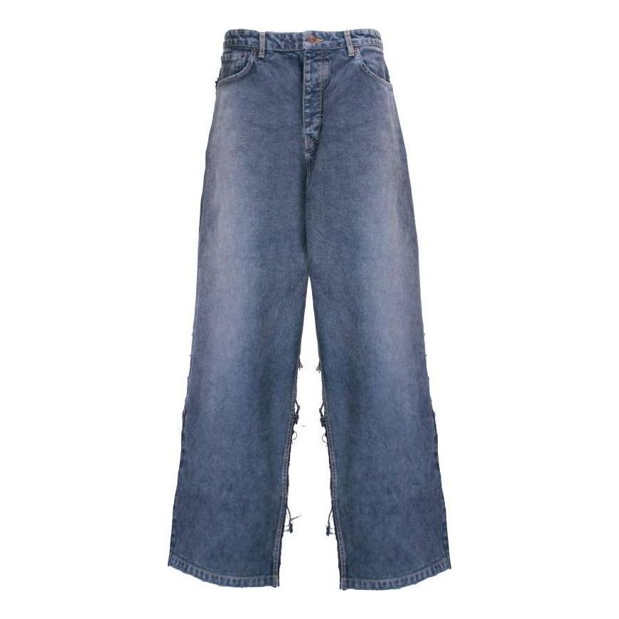Jeans Balenciaga Hybrid Baggy Pants Blå | 738751TOW554702, 0