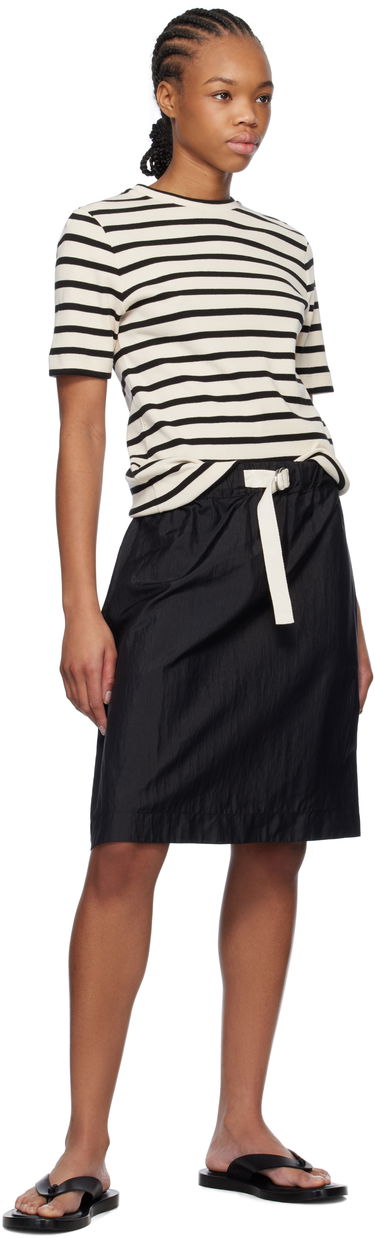 Kjol Jil Sander Jil Sander Belted Midi Skirt Svart | J40MA0169_J70003, 3