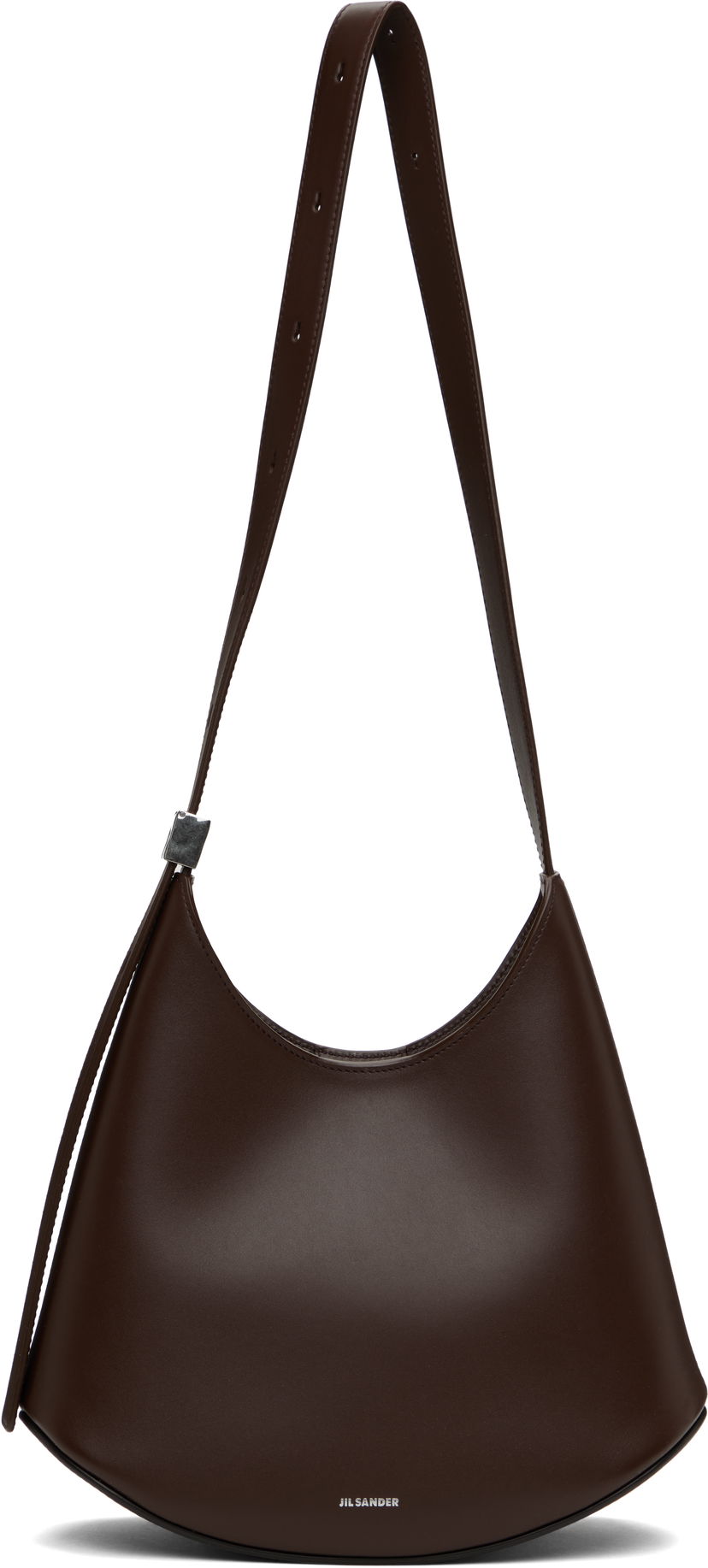 Axelväska Jil Sander Jil Sander Eldorado Small Shoulder Bag Brun | J08ZH0062_P8354