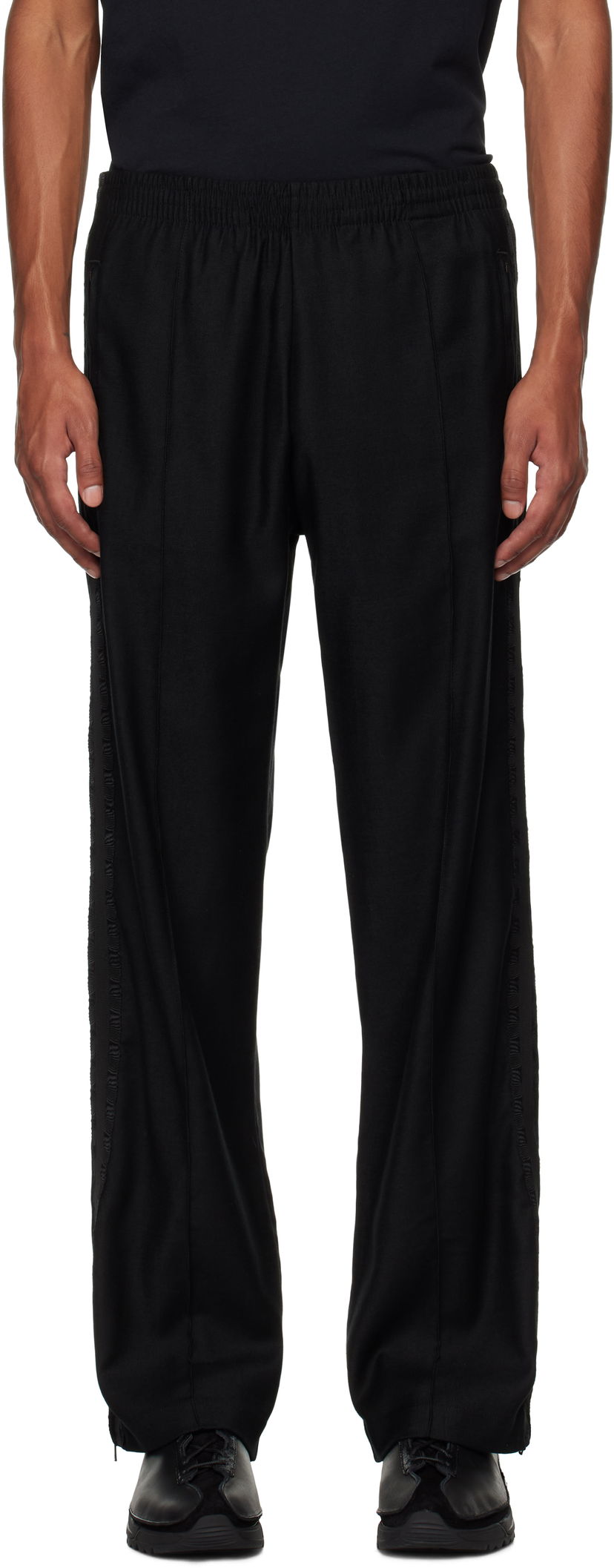 Träningsbyxor OUR LEGACY Canvas Jersey Track Pants Svart | M4246TBC