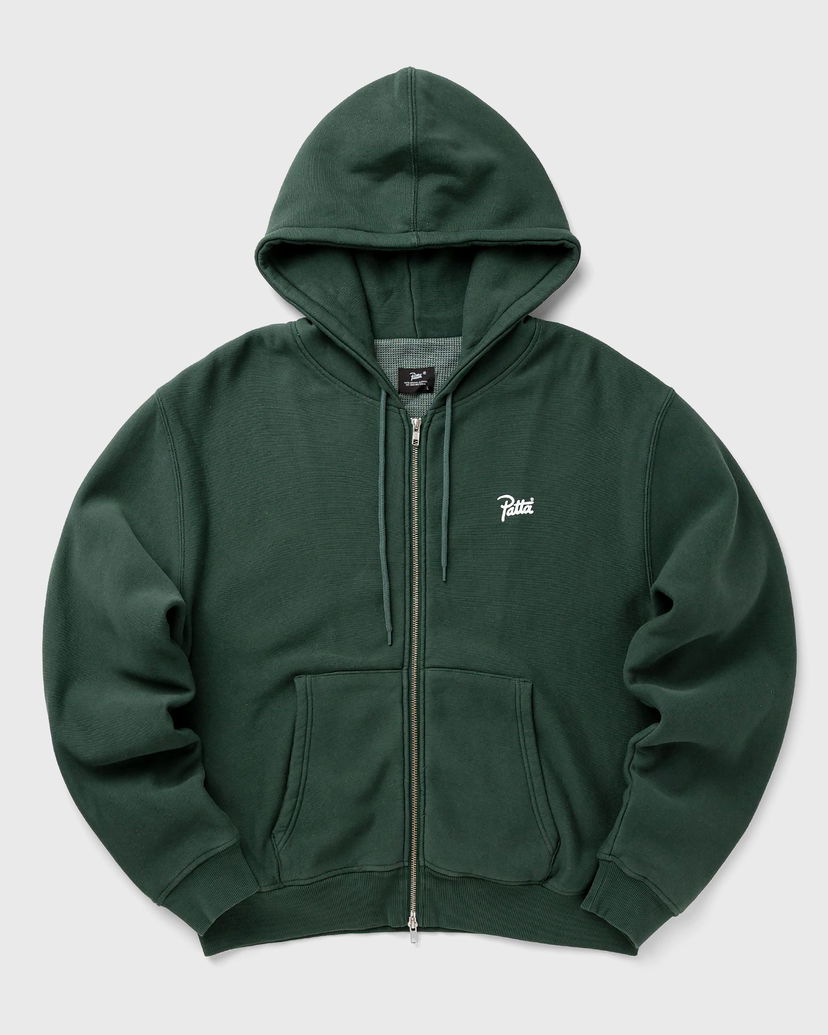 Sweatshirt Patta Classic Zip Up Hooded Sweater Grön | POC-AW25-2050-331-0009-201