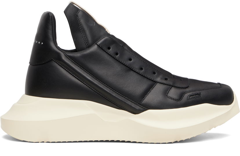 Sneakers och skor Rick Owens Rick Owens Concordians Geth Runner Svart | RU02E1814 LCOEP7