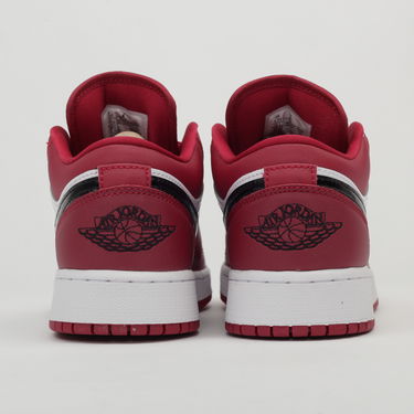 Sneakers och skor Jordan Air Jordan 1 Low GS "Noble Red" Bourgogne | 553560-604, 3