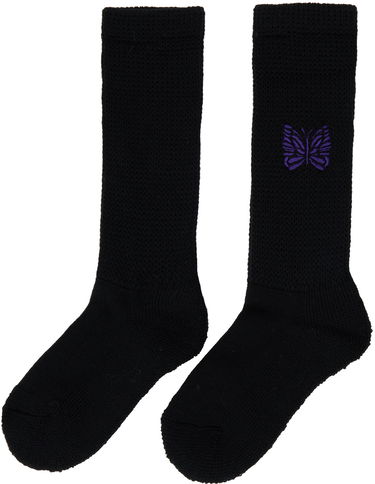 Strumpor Needles Pile Socks Svart | LQ048, 1