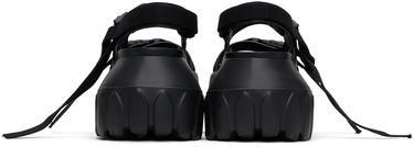 Skovård Rick Owens Rick Owens Hollywood Mega Tractor Heeled Sandals Svart | RP01E7866 LOO, 1
