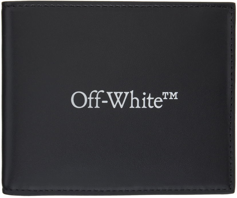 Plånbok Off-White Black Bookish Wallet Svart | OMNC085C99LEA0011001