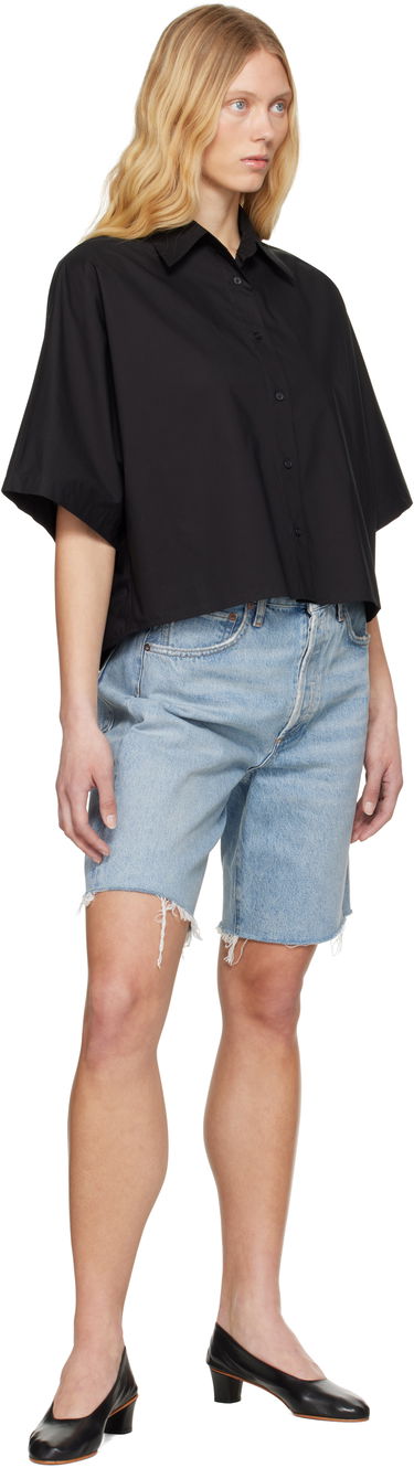 Shorts AGOLDE AGOLDE 90's Distressed Denim Shorts Blå | A223-1206, 3