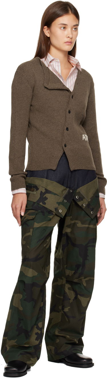 Sweater Andersson Bell Hand Stitched Basic Cardigan Brun | atb1400w, 3