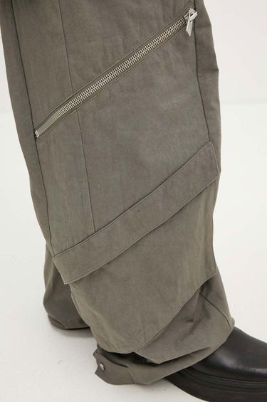 Cargo byxor HELIOT EMIL Wide High-Waisted Cargo Pants Grön | HE.W.10.149.DG23, 4