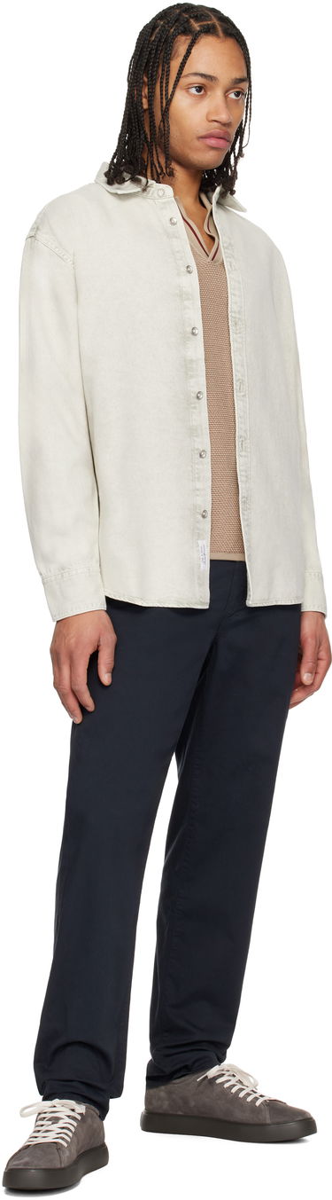 Skjorta rag & bone Rag & Bone Matthew Denim Shirt Beige | MED24H1438UFCC, 3