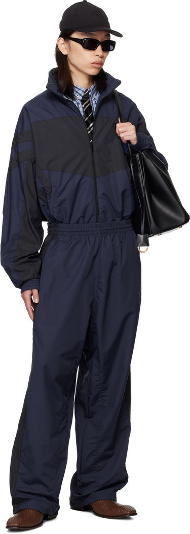 Jacka VETEMENTS VETEMENTS Iconic Tracksuit Jacket Mörkblå | UH76GJ400N, 4